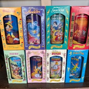 Vintage Burger King Disney Classic Collector Series Cups